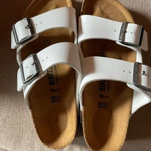 White Birkenstocks